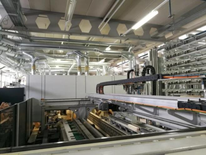 自動化生產(chǎn)線緩存系統(tǒng)進料區(qū)