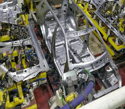 汽車車身焊接生產(chǎn)線工裝夾具(整套)